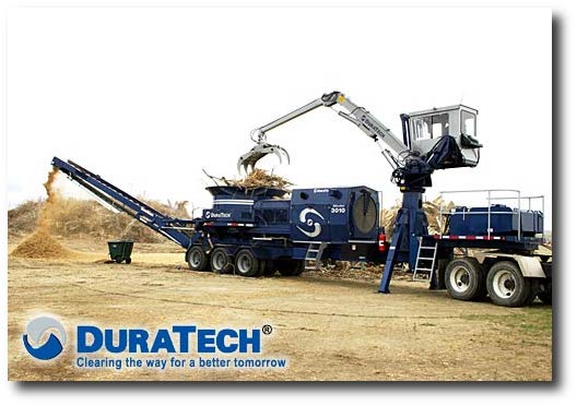 Duratech tub grinders and horizontal grinders